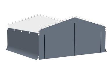 Load image into Gallery viewer, Arrow Enclosure Kit ONLY for Arrow Carport, 20 ft. x 20 ft. Gray