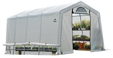 Load image into Gallery viewer, GrowIT Greenhouse-in-a-Box Peak 10 x 20 ft. Greenhouse