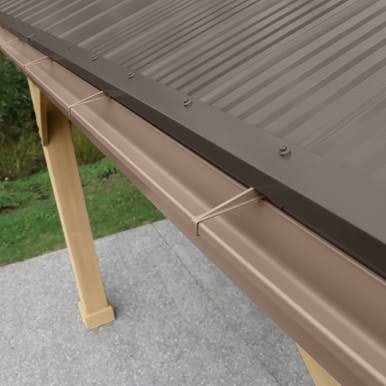 Load image into Gallery viewer, Yardistry Rain Gutter Kit For The 12 x 14 Meridian Gazebo