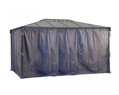 Load image into Gallery viewer, Canopia Palermo Gazebo Curtain, Grey