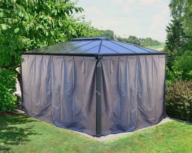 Load image into Gallery viewer, Canopia Palermo Gazebo Curtain, Grey