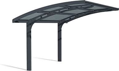 Load image into Gallery viewer, Canopia by Palram Arizona Wave 5000 HG9105 Carport, 10 x 16 x 9, Gray