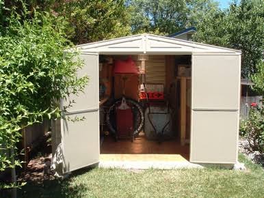 Load image into Gallery viewer, Duramax 10.5x8 WoodBridge Shed