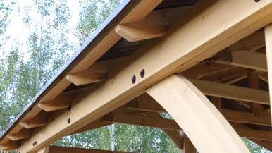 Load image into Gallery viewer, Yardistry Carolina Pavilion with Cedar Wood & Aluminum Roof (11 ft . x 13 ft.)