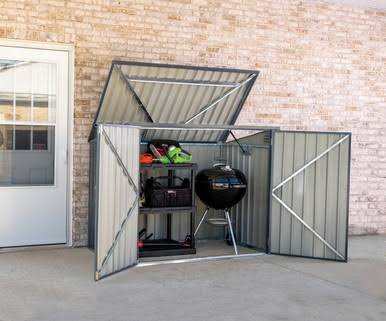 Load image into Gallery viewer, Arrow Storboss, 6x3, Charcoal Horizontal Shed
