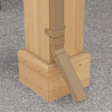 Load image into Gallery viewer, Yardistry Rain Gutter Kit For The 12 x 14 Meridian Gazebo