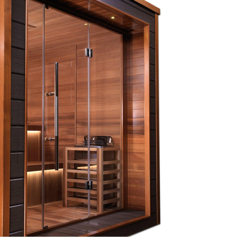 Load image into Gallery viewer, Golden Designs Bergen 6-Person Outdoor-Indoor Traditional Sauna