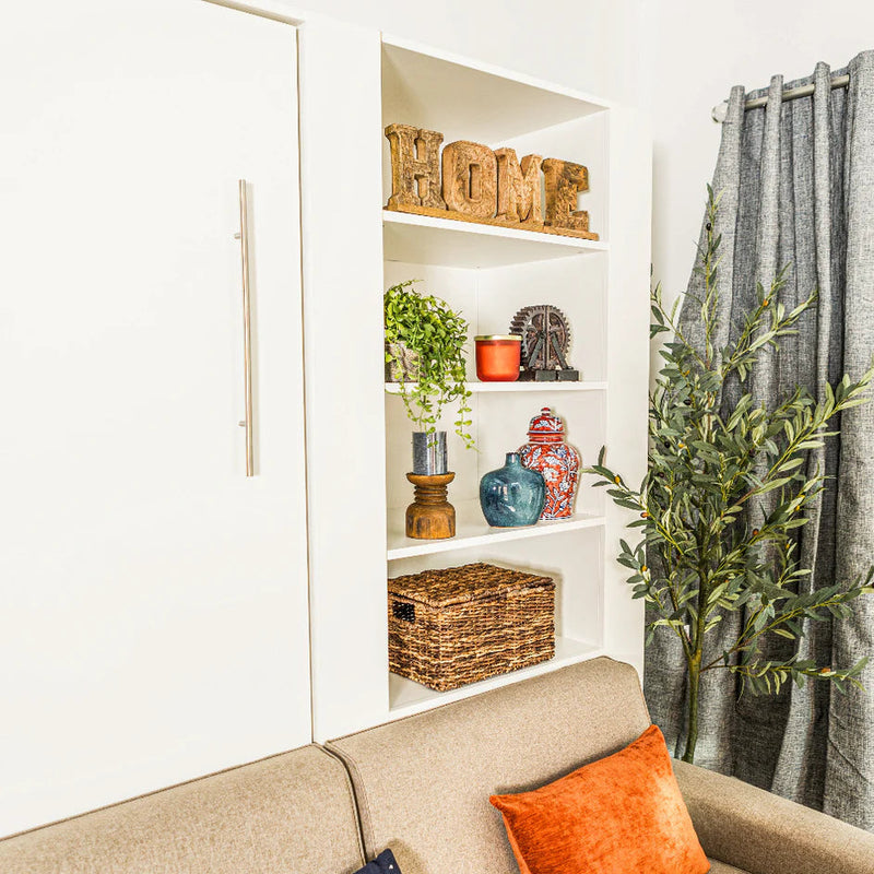 Load image into Gallery viewer, Queen Size Murphy Bed with Extended Couch | Inovabed