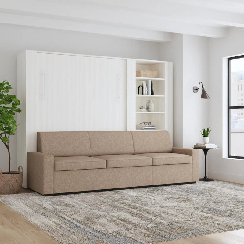 Load image into Gallery viewer, Queen Size Murphy Bed with Extended Couch | Inovabed