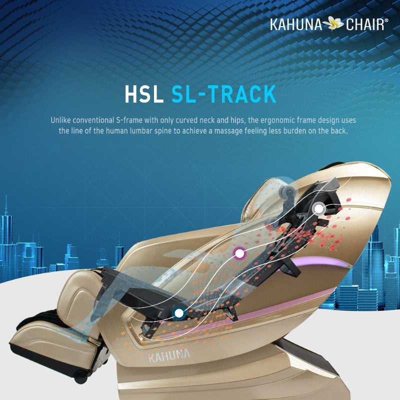 Load image into Gallery viewer, Kahuna Chair HM-Kappa Gold 4D Massage Chair with Zero Gravity & AI Voice Control