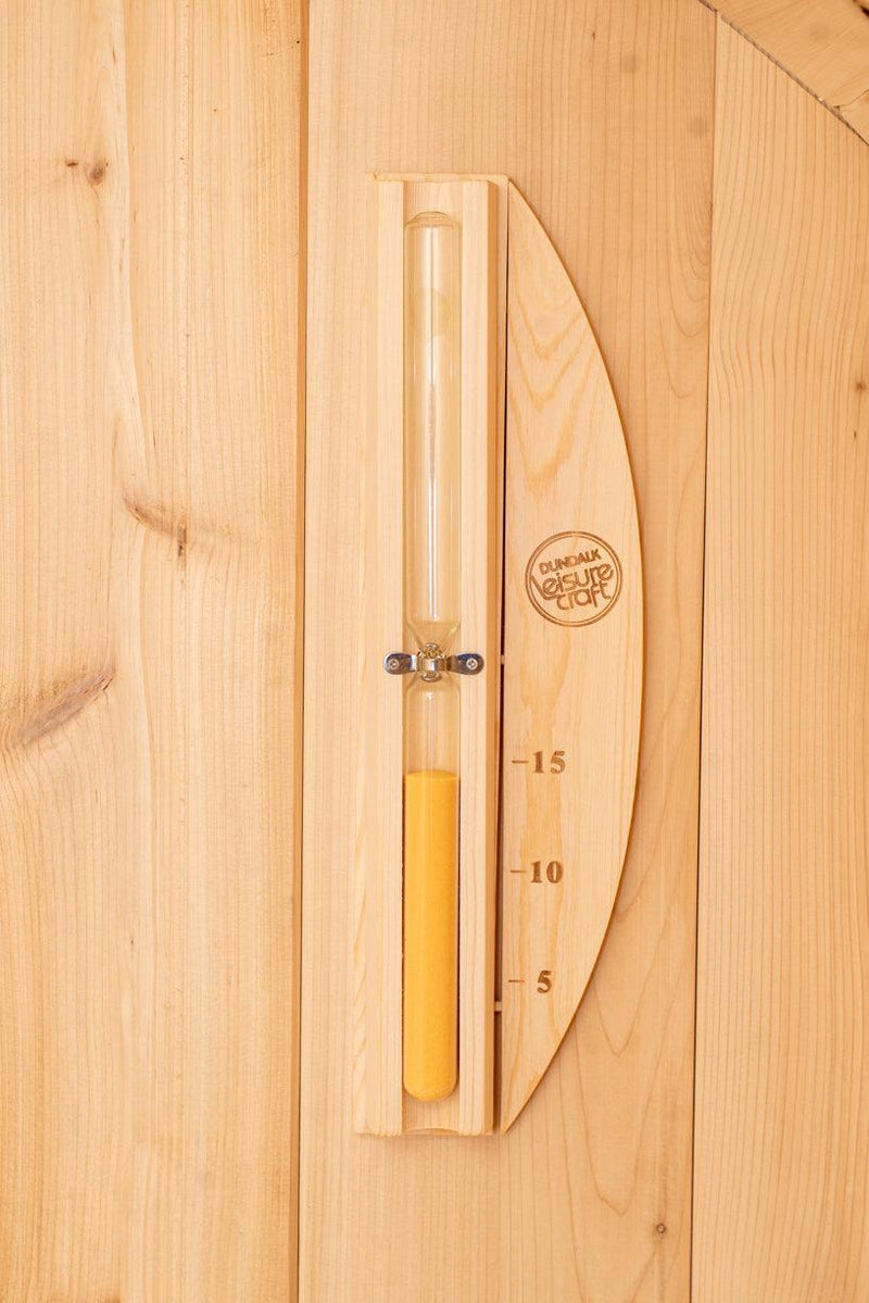 Load image into Gallery viewer, Leisurecraft Timber Harmony 4 Person Outdoor Barrel Sauna