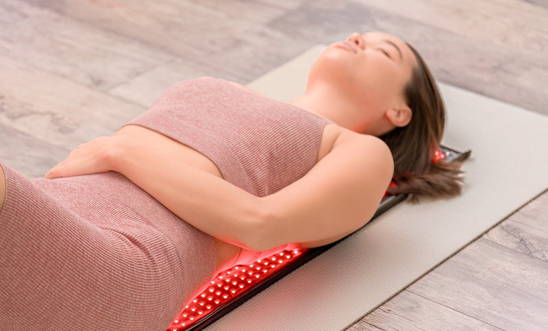 Load image into Gallery viewer, Large Red Light Therapy Pad – 27" x 11" with 1,998 LEDs for Pain Relief & Recovery