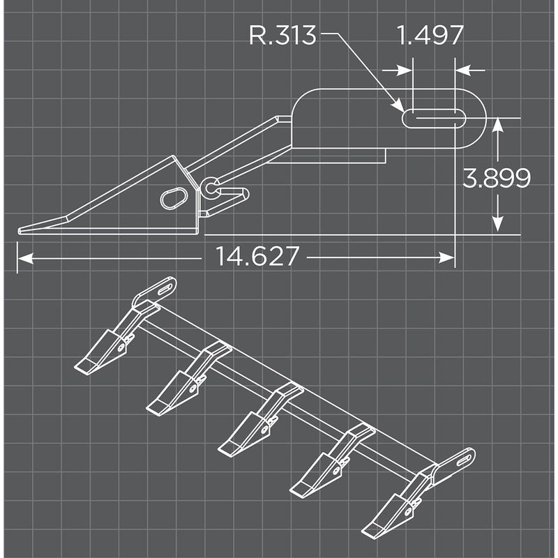 Load image into Gallery viewer, Toothbar | Loflin Fabrication