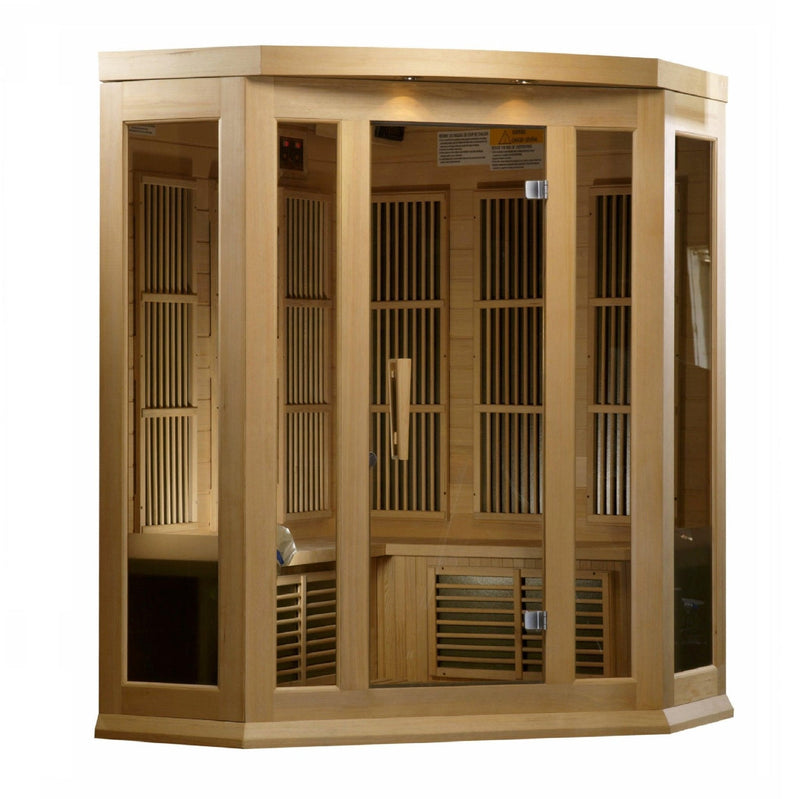 Load image into Gallery viewer, Maxxus Ultra Low EMF (Under 2MG) FAR Infrared Sauna – Canadian Hemlock