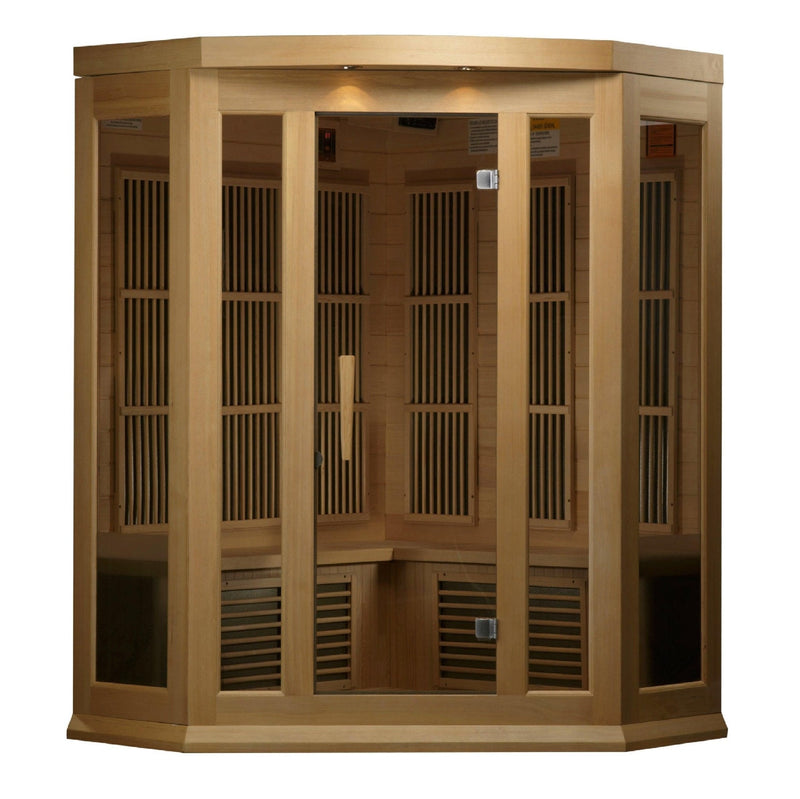 Load image into Gallery viewer, Maxxus Ultra Low EMF (Under 2MG) FAR Infrared Sauna – Canadian Hemlock