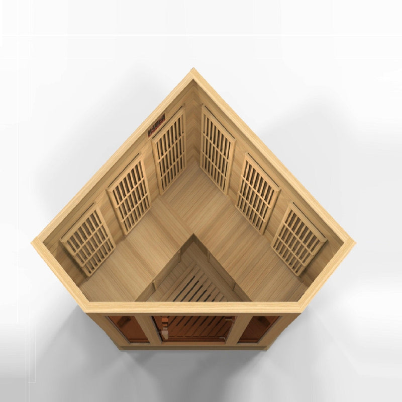 Load image into Gallery viewer, Maxxus Ultra Low EMF (Under 2MG) FAR Infrared Sauna – Canadian Hemlock