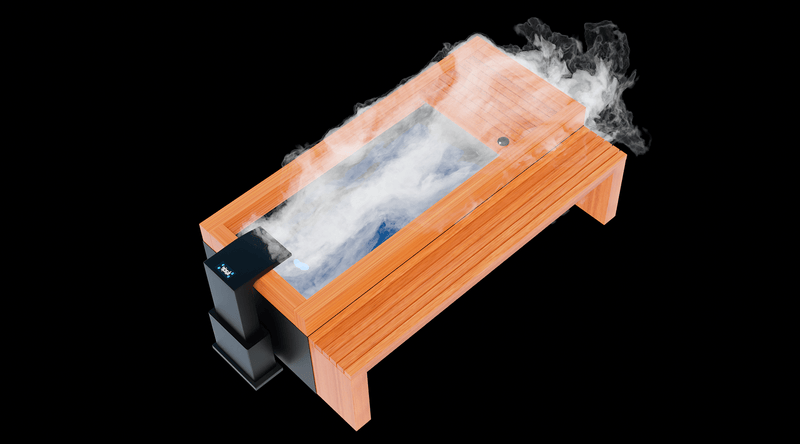 Load image into Gallery viewer, Medical Frozen 6 Cold Plunge | XL Size with Essential Oil Infuser & Steam Generator