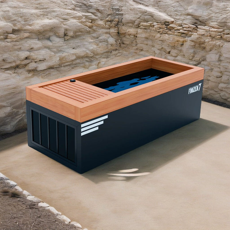 Load image into Gallery viewer, Medical Frozen 7 Cold Plunge - Heavy Duty, Essential Oil Infuser, UV Sanitizing, Indoor/Outdoor Cold Therapy Tub