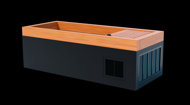 Load image into Gallery viewer, Medical Frozen 7 Cold Plunge - Heavy Duty, Essential Oil Infuser, UV Sanitizing, Indoor/Outdoor Cold Therapy Tub