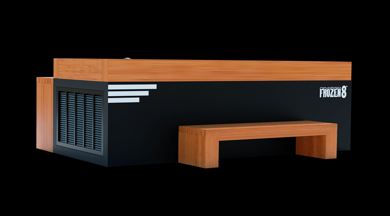 Load image into Gallery viewer, Medical Frozen 8 Cold Plunge – Essential Oil Infuser, 37°F Freezing, Indoor-Outdoor Use