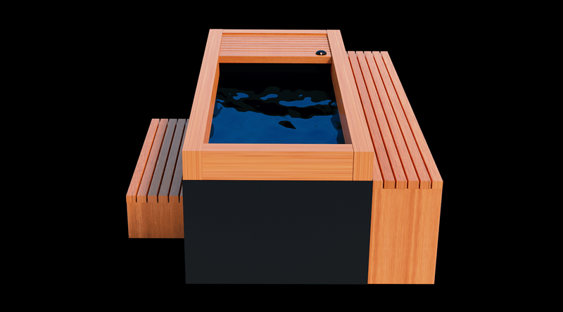 Load image into Gallery viewer, Medical Frozen 8 Cold Plunge – Essential Oil Infuser, 37°F Freezing, Indoor-Outdoor Use