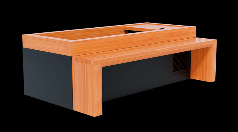 Load image into Gallery viewer, Medical Frozen 8 Cold Plunge – Essential Oil Infuser, 37°F Freezing, Indoor-Outdoor Use