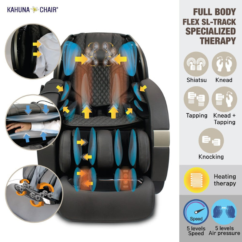 Load image into Gallery viewer, Kahuna Chair SM-9300 Premium 4D Massage Chair with Body Scan & Dual Heating