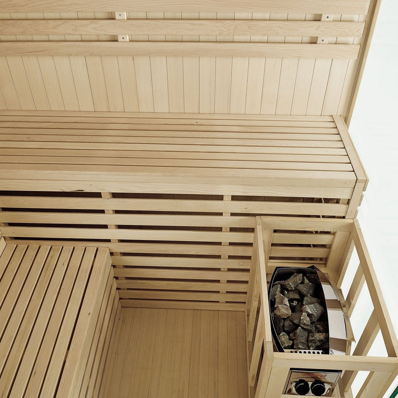 Load image into Gallery viewer, SAUNA EVOLUTION® 5-6 People Traditional Steam Sauna Room Luxury 1