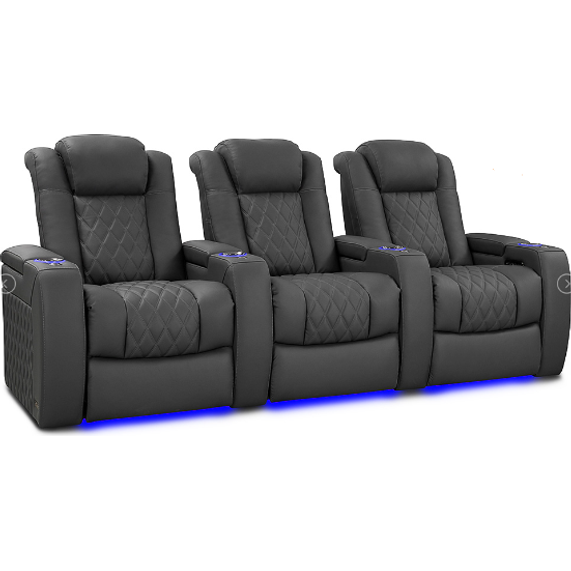 Load image into Gallery viewer, Valencia Tuscany Luxury Edition Home Theater Seating Row of 3