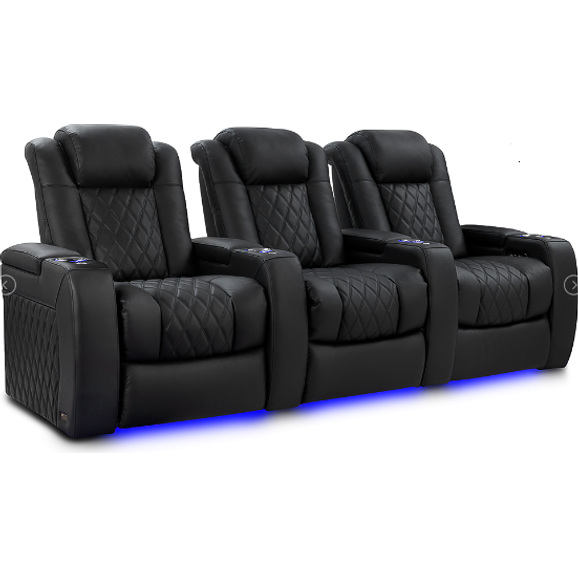 Load image into Gallery viewer, Valencia Tuscany Luxury Edition Home Theater Seating Row of 3