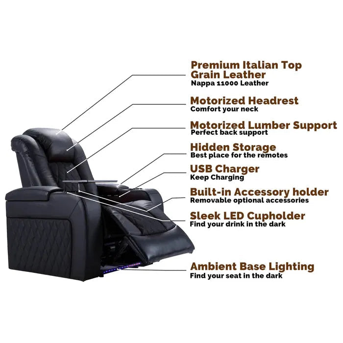 Load image into Gallery viewer, Valencia Tuscany Single Home Theater Seating