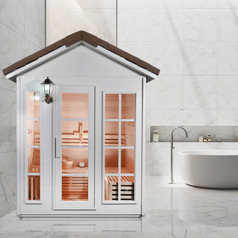 Load image into Gallery viewer, SAUNA EVOLUTION®  Garden Waterproof Traditional Sauna Steam Room Cabin 01
