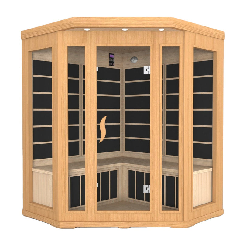 Load image into Gallery viewer, SAUNA EVOLUTION®  Low EMF Indoor Wood Sauna With Carbon Panel Far Infrared 16
