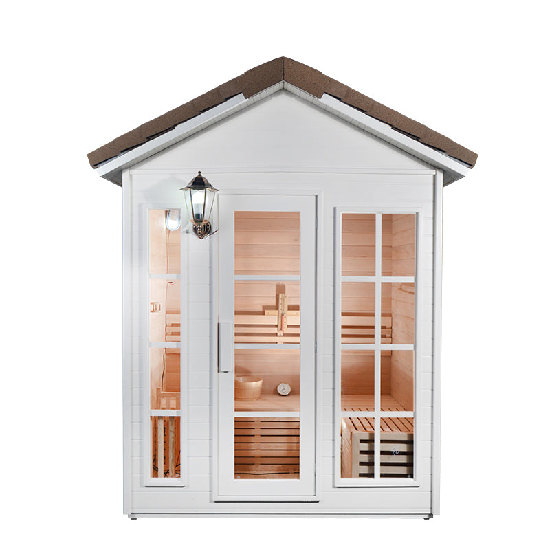 Load image into Gallery viewer, SAUNA EVOLUTION®  Garden Waterproof Traditional Sauna Steam Room Cabin 01
