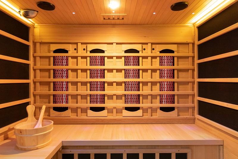 Load image into Gallery viewer, SAUNA EVOLUTION® Double Layer Bench Steam and Infrared Indoor Sauna Room Dual System 07
