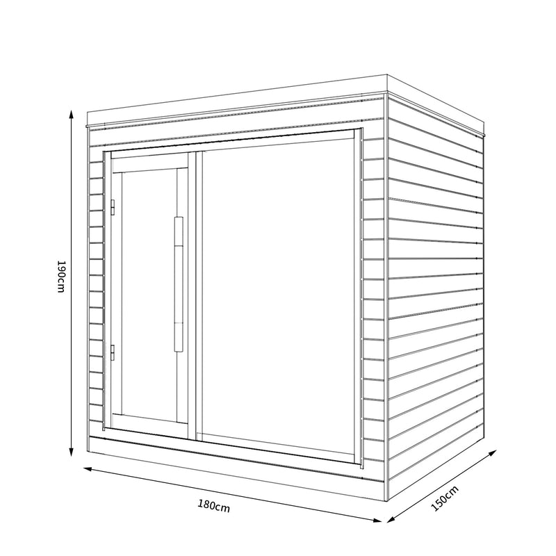 Load image into Gallery viewer, SAUNA EVOLUTION®  Indoor Dual-System Luxury Cabin Sauna Luna - 4
