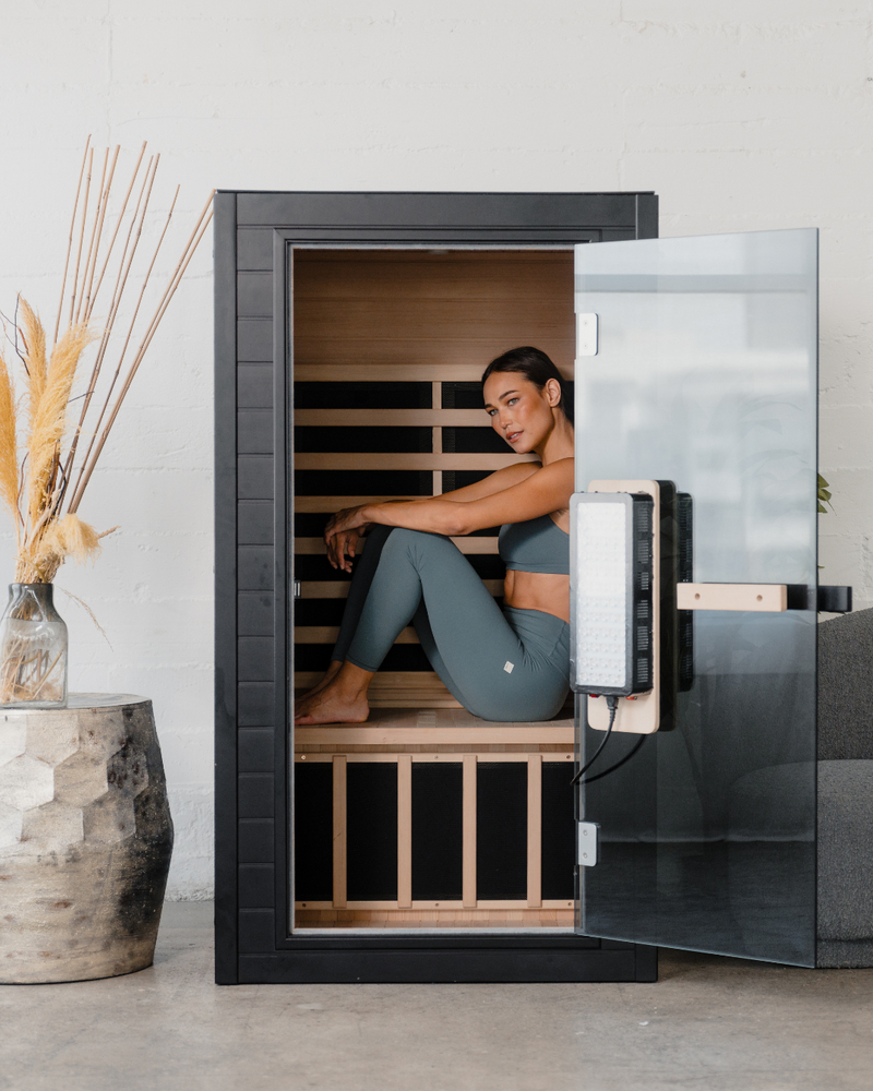 Load image into Gallery viewer, SaunaBox® Solara: Full Spectrum Infrared Sauna
