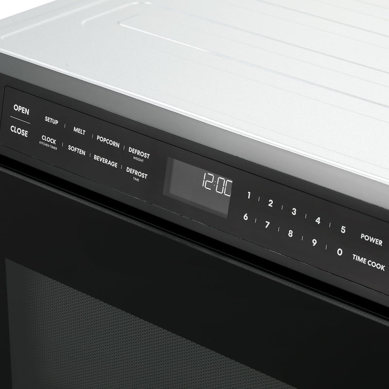 Load image into Gallery viewer, Cosmo 24'' Built-in Microwave Drawer with Automatic Presets, Touch Controls, Defrosting Rack and 1.2 cu. ft. Capacity in Stainless Steel COS-12MWDSS-NH
