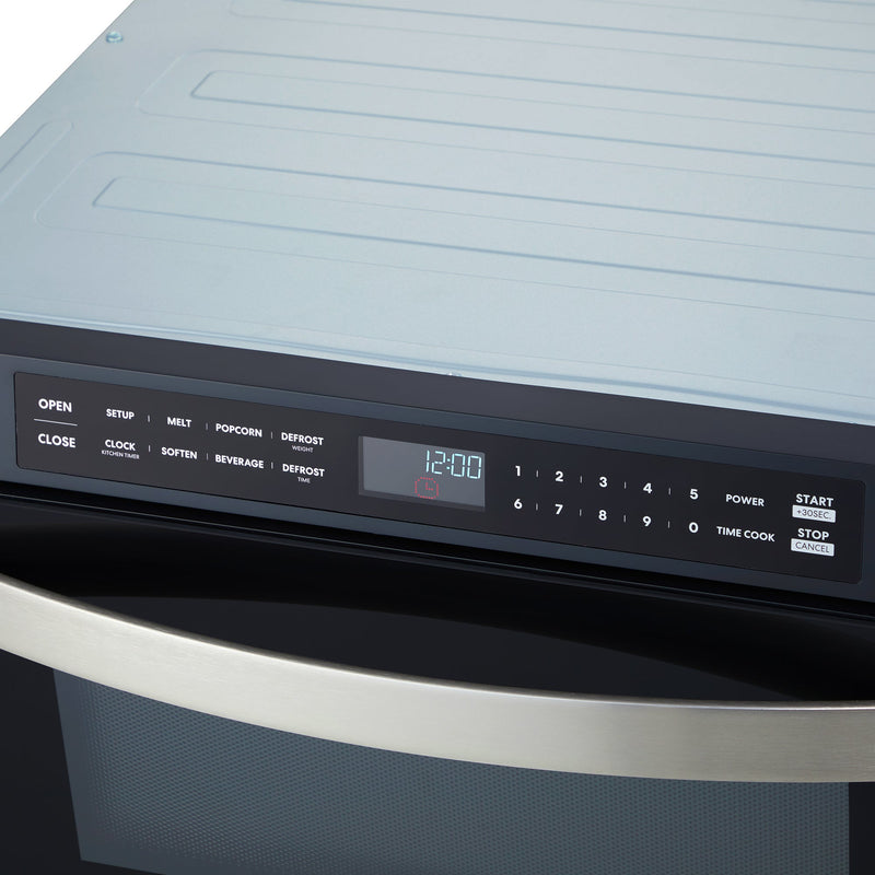 Load image into Gallery viewer, Cosmo 24'' Built-in Microwave Drawer with Automatic Presets, Touch Controls, Defrosting Rack and 1.2 cu. ft. Capacity in Stainless Steel
