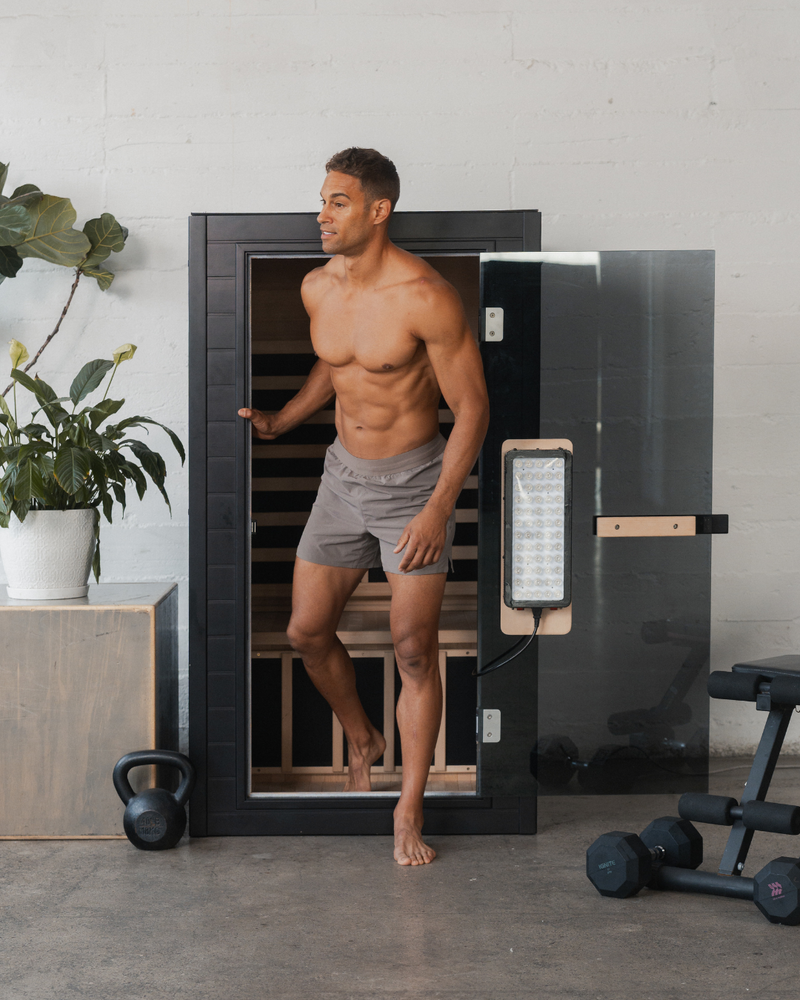 Load image into Gallery viewer, SaunaBox® Solara: Full Spectrum Infrared Sauna
