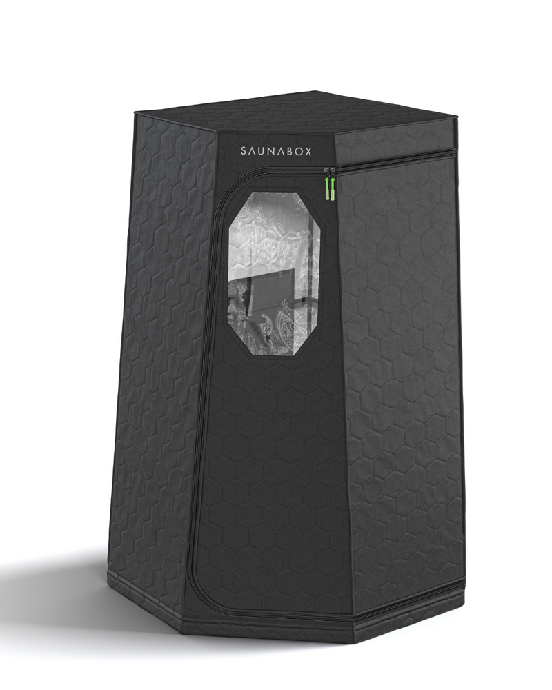 Load image into Gallery viewer, SaunaBox® Pulse: Infrared Sauna with Red-light Therapy
