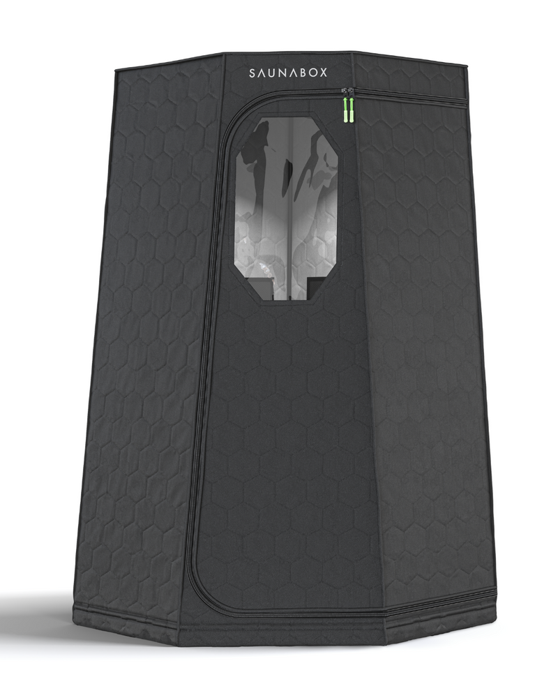 Load image into Gallery viewer, SaunaBox® Pulse: Infrared Sauna with Red-light Therapy
