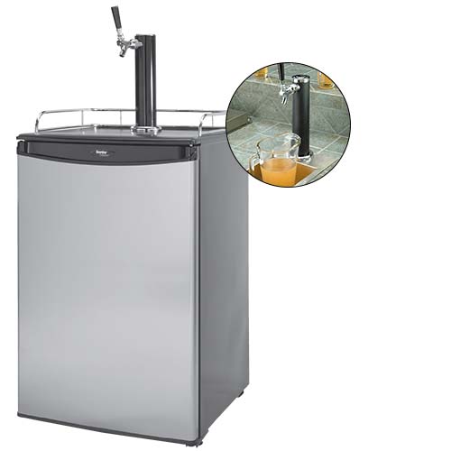 Load image into Gallery viewer, Cal Flame Beer Tap Refrigerator BBQ09843B
