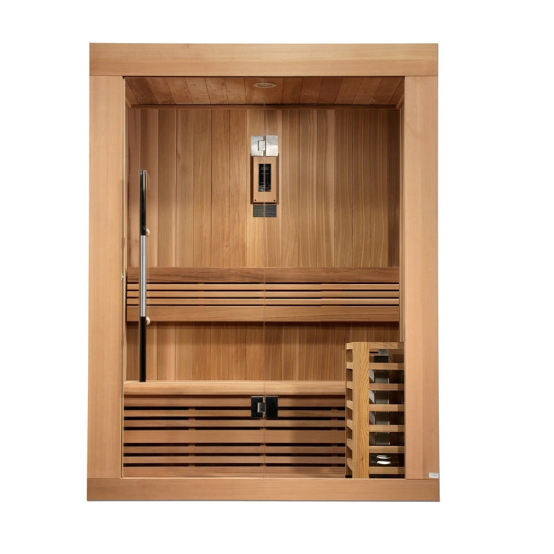 Load image into Gallery viewer, SAUNA EVOLUTION® 2 Person Traditional Steam Sauna Modern Relax
