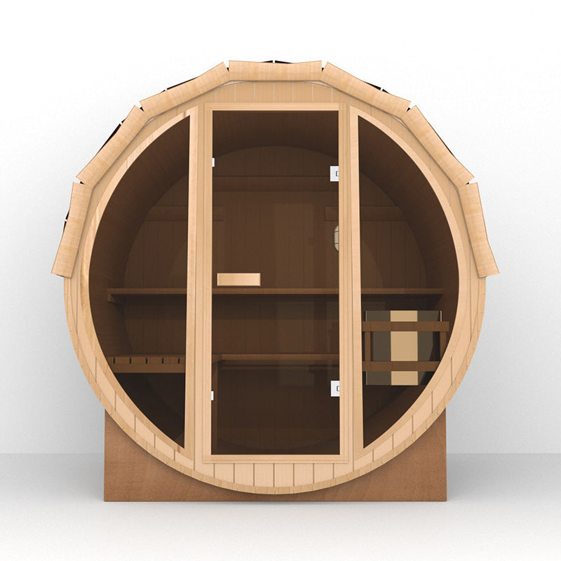 Load image into Gallery viewer, SAUNA EVOLUTION® Barrel Sauna Serenity Nature Air 3
