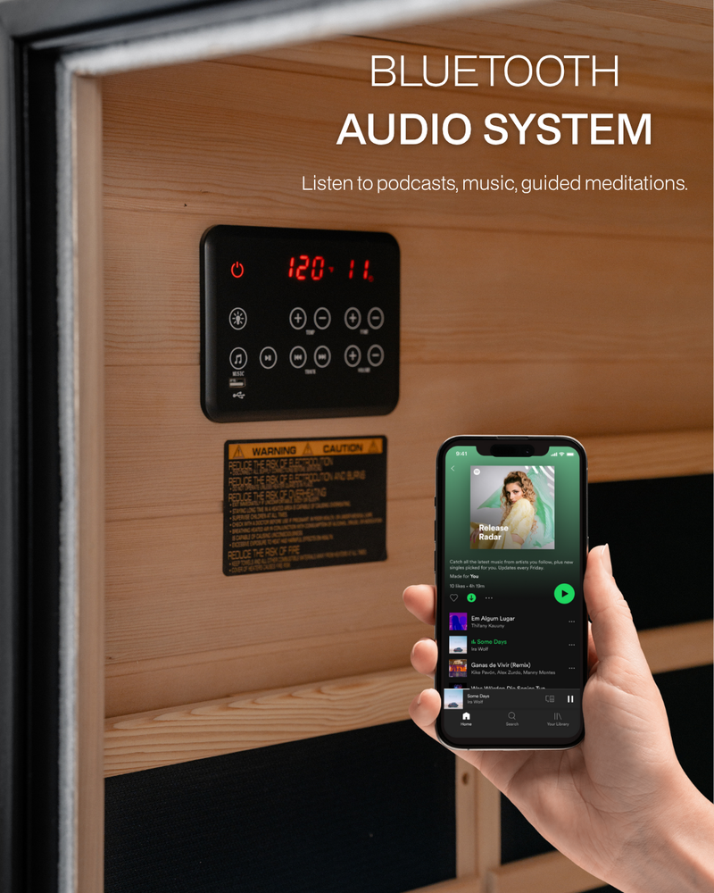 Load image into Gallery viewer, SaunaBox® Solara: Full Spectrum Infrared Sauna
