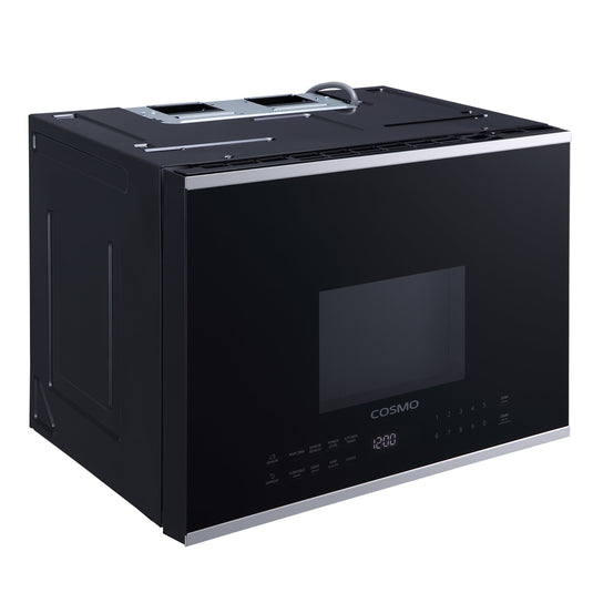 Cosmo 24'' 1.34 cu. ft. Over the Range Microwave in Stainless Steel with Vent Fan COS-2413ORM1SS