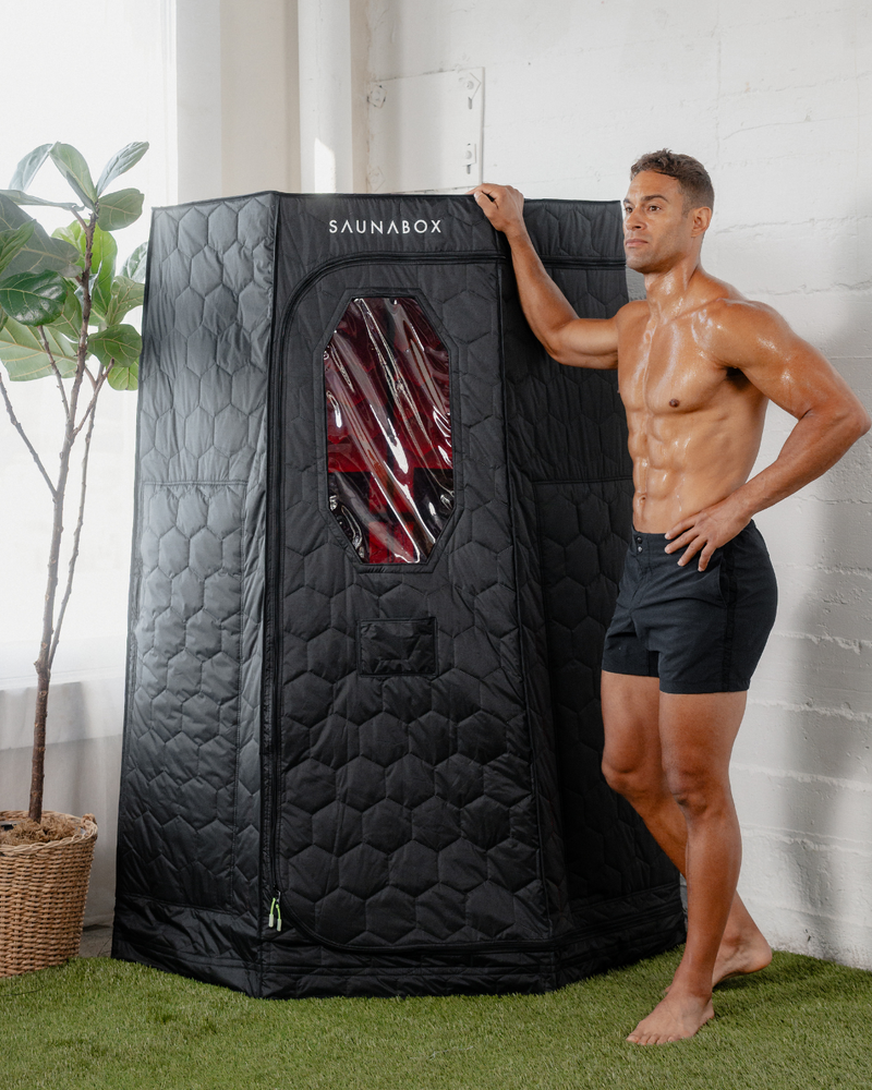 Load image into Gallery viewer, SaunaBox® Pulse: Infrared Sauna with Red-light Therapy
