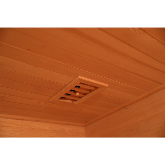 SAUNA EVOLUTION®  Outdoor Wood Steam Sauna（5-6 Person）Cabin 04