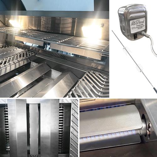 Load image into Gallery viewer, Cal Flame 32" Built In Convection Gas Grill with 4 Burners BBQ19874CP
